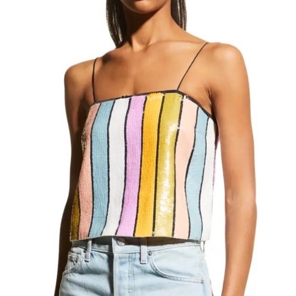 Veronica Beard harmoni Sequin Top - Picture 6 of 6